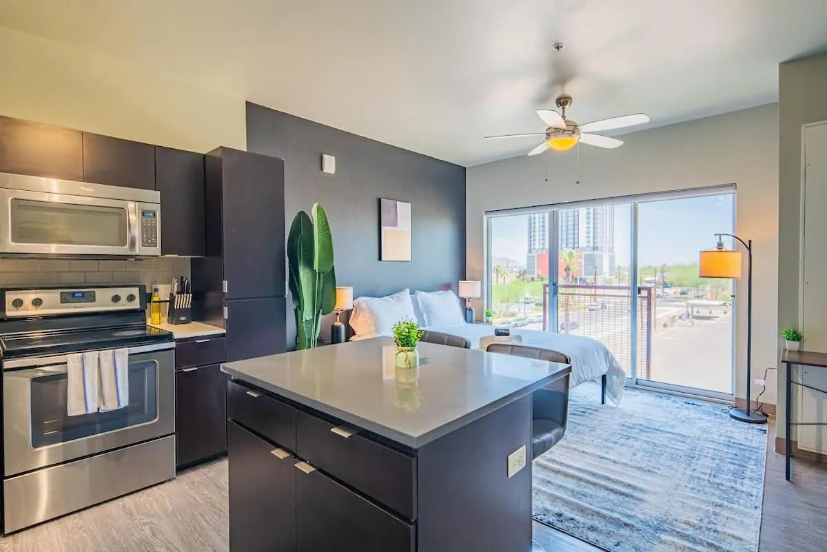 דירה פיניקס Cozy Studio Dt, Parking, Gym, W-D, Roosevelt Row