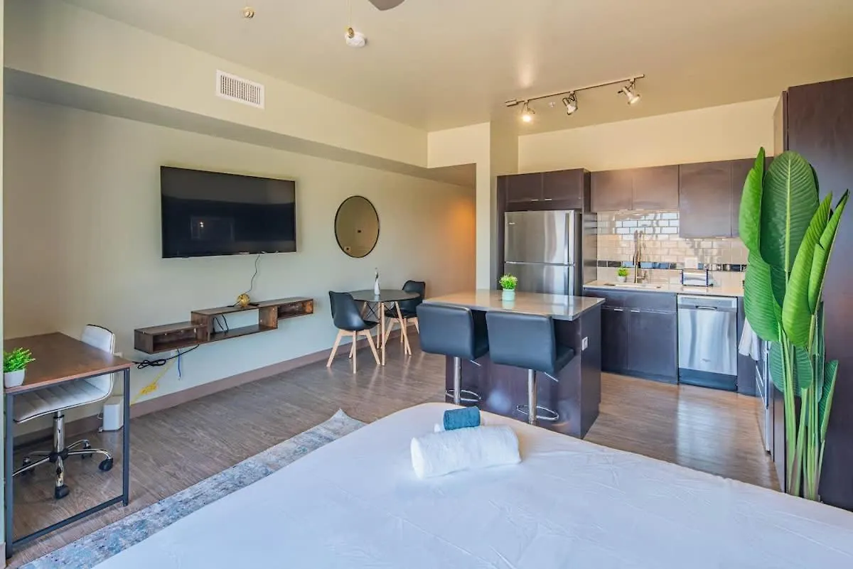 פיניקס Cozy Studio Dt, Parking, Gym, W-D, Roosevelt Row דירה